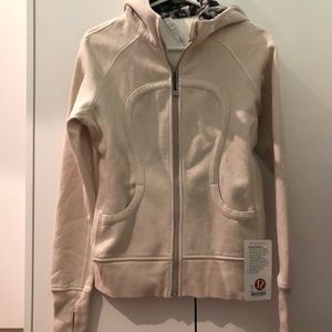 Lulu Lemon Scuba Hoodie II in Beige